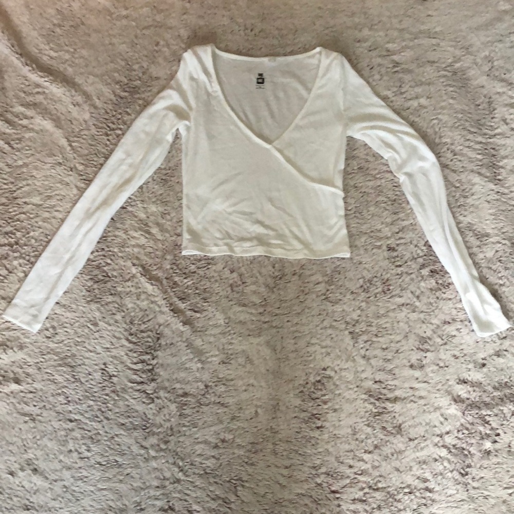 White crop top